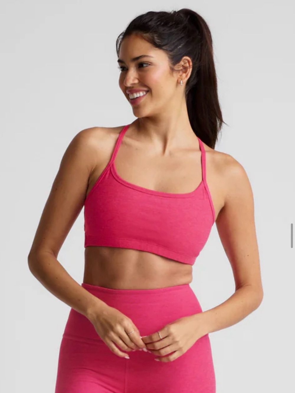 Beyond Yoga Spacedye Slim Racerback Cropped Tank - Picture 3 of 4